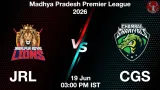 JRL vs CGS Dream11 Prediction, Preview & Updates - <small>Fri, 19 Jun 03:00 PM IST</small>