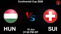 HUN vs SUI Match Result