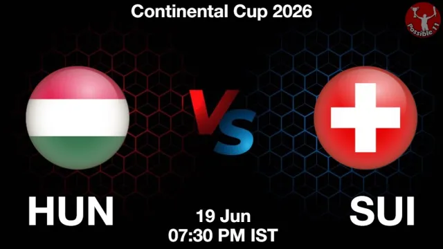 HUN vs SUI Match Previews and Cricket Tips