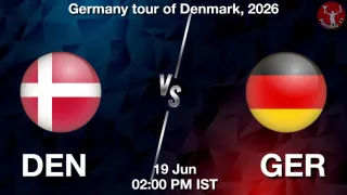DEN vs GER - Germany tour