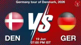 DEN vs GER Dream11 Prediction, Preview & Updates - <small>Fri, 19 Jun 07:00 PM IST</small>