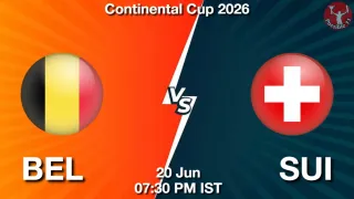BEL vs SUI BEL vs SUI - Continental Cup
