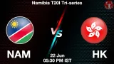 NAM vs HK Dream11 Prediction, Preview & Updates - <small>Mon, 22 Jun 05:30 PM IST</small>