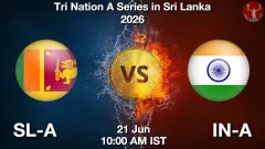SL-A vs IN-A Match Preview, Picture