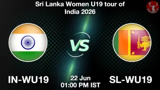 IN-WU19 vs SL-WU19 IN-WU19 vs SL-WU19 - Sri Lanka