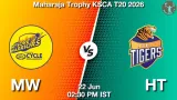MW vs HT Dream11 Prediction, Preview & Updates - <small>Mon, 22 Jun 02:30 PM IST</small>
