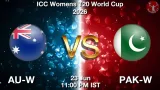 AU-W vs PAK-W Dream11 Prediction - <small>Tue, 23 Jun 11:00 PM IST</small>