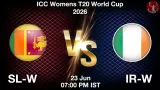 SL-W vs IR-W Dream11 Prediction - <small>Tue, 23 Jun 07:00 PM IST</small>