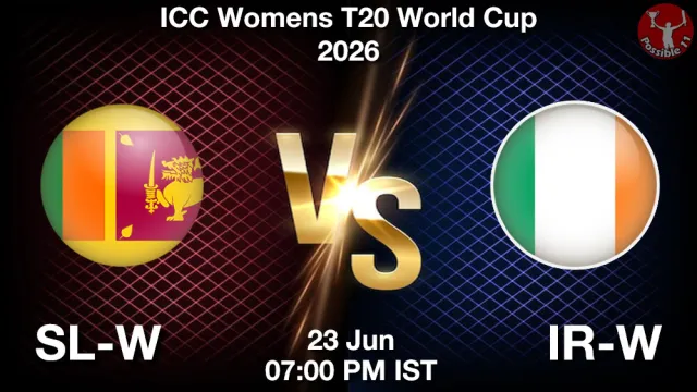 SL-W vs IR-W Match Previews and Cricket Tips