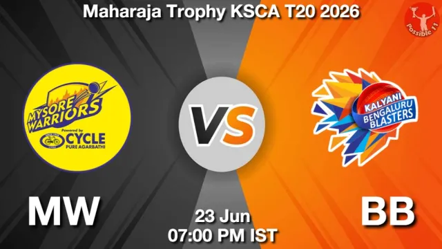 MW vs BB ड्रीम11 भविष्यवाणी, फैंटेसी क्रिकेट टीम - 23 जून 2026