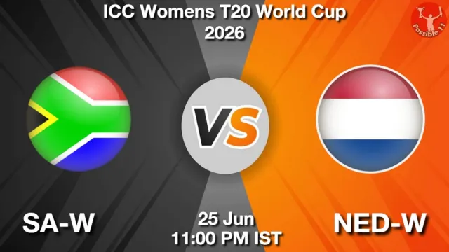 SA-W vs NED-W Match Previews and Cricket Tips