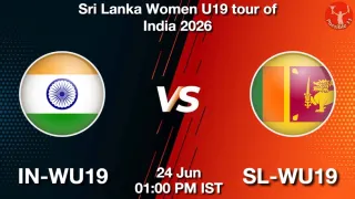IN-WU19 vs SL-WU19 IN-WU19 vs SL-WU19 - Sri Lanka