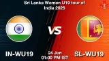 IN-WU19 vs SL-WU19 Dream11 Prediction - <small>Wed, 24 Jun 01:00 PM IST</small>