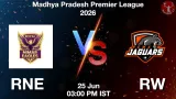 RNE vs RW Dream11 Prediction, Preview & Updates - <small>Thu, 25 Jun 03:00 PM IST</small>