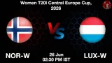 NOR-W vs LUX-W Dream11 Prediction - <small>Fri, 26 Jun 02:30 PM IST</small>