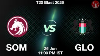 SOM vs GLO - T20 Blast