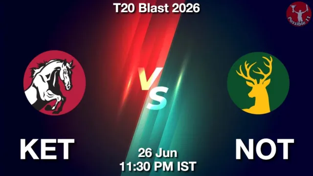 KET vs NOT Match Previews and Cricket Tips