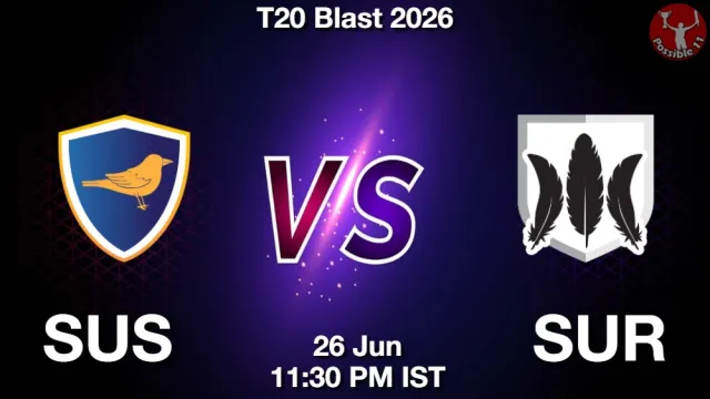 SUS vs SUR Match Previews and Cricket Tips