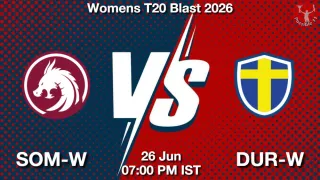 SOM-W vs DUR-W - Womens T20