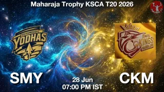 SMY vs CKM - Maharaja Trophy