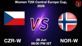 CZR-W vs NOR-W - Women T20I