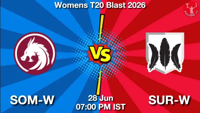 SOM-W vs SUR-W Match Previews and Cricket Tips