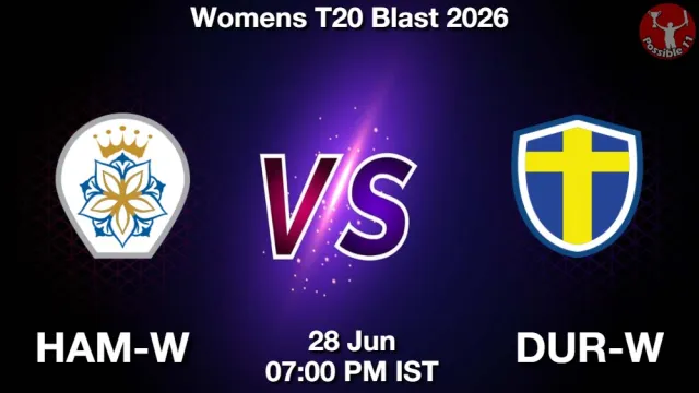 HAM-W vs DUR-W Match Previews and Cricket Tips