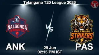 ANK vs PAS - Telangana T20