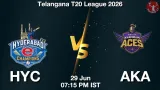 HYC vs AKA Dream11 Prediction, Preview & Updates - <small>Mon, 29 Jun 07:15 PM IST</small>