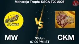 MW vs CKM Dream11 Prediction, Preview & Updates - <small>Tue, 30 Jun 07:00 PM IST</small>