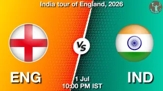 ENG vs IND - India tour