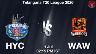 HYC vs WAW - Telangana T20