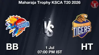 BB vs HT - Maharaja Trophy