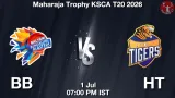 BB vs HT Dream11 Prediction, Preview & Updates - <small>Wed, 01 Jul 07:00 PM IST</small>