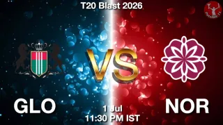 GLO vs NOR - T20 Blast