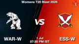 WAR-W vs ESS-W Dream11 Prediction - <small>Wed, 01 Jul 07:30 PM IST</small>