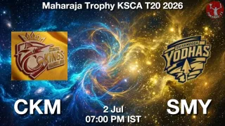 CKM vs SMY - Maharaja Trophy