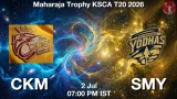 CKM vs SMY Dream11 Prediction, Preview & Updates - <small>Thu, 02 Jul 07:00 PM IST</small>