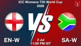 EN-W vs SA-W Dream11 Prediction - <small>Thu, 02 Jul 11:00 PM IST</small>