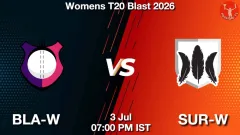 BLA-W vs SUR-W Match Preview, Picture