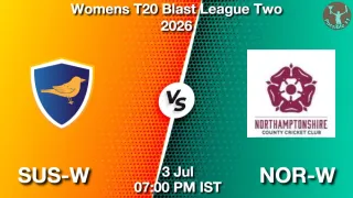 SUS-W vs NOR-W - Womens T20