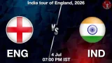 ENG vs IND Dream11 Prediction, Preview & Updates - <small>Sat, 04 Jul 07:00 PM IST</small>
