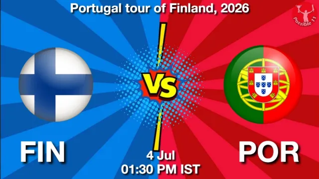 FIN vs POR Match Previews and Cricket Tips