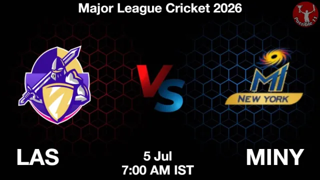LAS vs MINY Match Previews and Cricket Tips