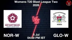 NOR-W vs GLO-W Match Preview, Picture
