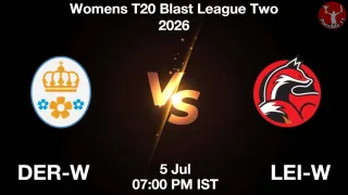 DER-W vs LEI-W - Womens T20