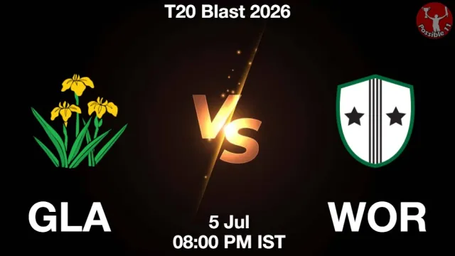 GLA vs WOR Match Previews and Cricket Tips