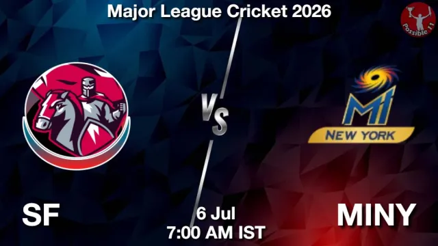 SF vs MINY Match Previews and Cricket Tips