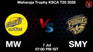 MW vs SMY MW vs SMY - Maharaja Trophy