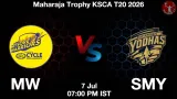 MW vs SMY Dream11 Prediction, Preview & Updates - <small>Tue, 07 Jul 07:00 PM IST</small>